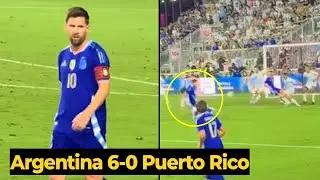 Fans hails MESSI crazy skills and assist for Argentina against Puerto Rico | Football News Today
