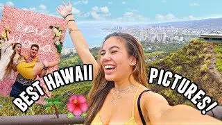 BEST PHOTO SPOTS IN HONOLULU, HAWAII!🌺 Diamond head crater hike and Epic aloha museum!