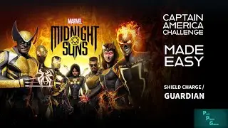 Captain America Challenge Made EASY - Shield Charge / Guardian - Marvel's Midnight Suns