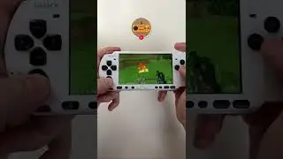 PSP Minecraft 🎮 #ASMRGaming #RetroGaming #MinecraftFans #minecraftpe #sony #playstation