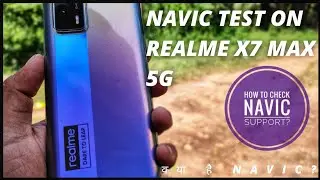 How to check NAVIC support mobile | NAVIC app for Android | NAVIC test on Realme x7 max 5g