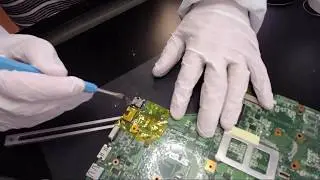 Ремонт разъема питания постоянного тока для ноутбука Asus a53s k53s a53e, исправление сломанного ...