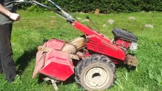 essai motoculteur bouyer 600, premier démarrage