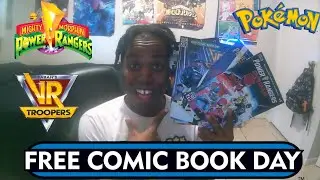 Superstar comics: Power Rangers, VR Troopers, Pokemon and more (Free comic book day edition!)