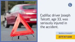 Joseph Talcott Injured in Car Accident in Beaumont, TX