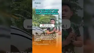Viral! Oknum TNI VS  Bus Primajasa di Tol, Puluhan Penumpang Panik & Nyaris Celaka