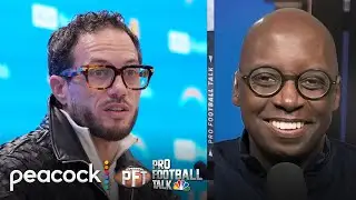 Jim Harbaugh, Mike McDaniel 'should be a good fit' with Chargers | Pro Football Talk | NFL on NBC
