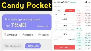 Candy Pocket Kyc Verification || Candy pocket Withdraw Proof || Candy Pocket Withdrawal