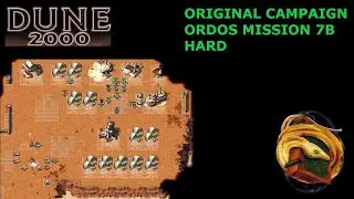 Оригинальная кампания Dune 2000: Миссия 7B на Ордосе (сложный уровень)