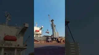 LIEBHERR CRANE LOADING IRON ORE | PINTU DAS VLOGS