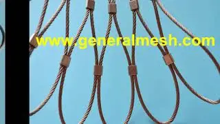 Generalmesh Tensioned Stainless Steel Wire Trellis ,garden plant trellis, Webnet Trellis