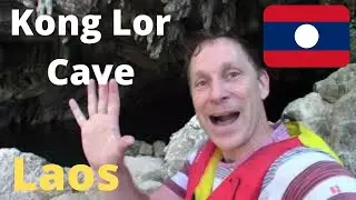 🇱🇦  KONG LOR Cave Boat Tour:  Laos Longest Underground River on Thakhek Loop  {Kong Lor, LAOS}