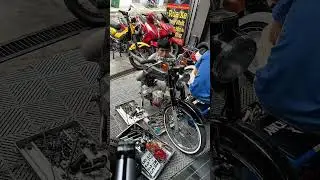 Bắt đầu dự &aacute;n dọn mới CD G&ugrave; đen d&aacute;ng Ch&acirc;u &Acirc;u #b&igrave;nhpuma #cdg&ugrave; #hondacdg&ugrave;