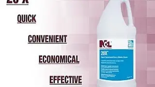 20X Super Concentrated Glass & Window Cleaner