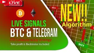 LIVE SIGNAL BTCUSD - 1MIN FOREX TRADING STRATEGY - TP - BACKTESTING-TELEGRAM