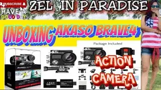 UNBOXING AKASO BRAVE4 ACTION CAMERA#unboxing #akasobrave4 #actioncamera