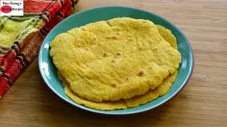 Makki Ki Roti - How To Make Makki Ki Roti - Gluten Free Cornmeal Flatbread | Skinny Recipes