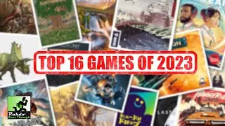 Top 16 Board Games of 2023 with Cole Wehrle of @LederGamesMedia  ►►► The R&R&R Show #80