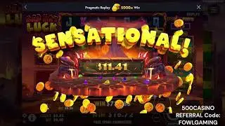 First Ever Max Win on Red Hot Luck
