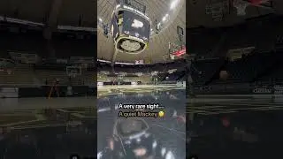 A quiet Mackey Arena is a very rare sight 🚂 #purdue #cbb #basketball #boilerup