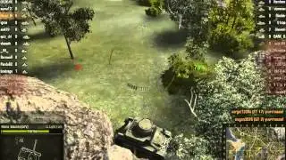 T2 Light Tank Карта- Рудники. &laquo;Самый лучший нагиб песка&raquo;.
