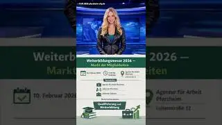Weiterbildungsmesse 2026 in Pforzheim informiert zu Qualifizierung
