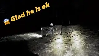 Sportsman 500 | CRASHED BAD | Night ride