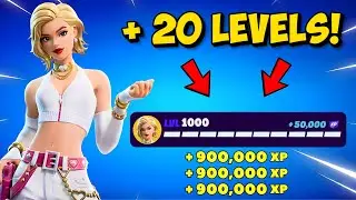 *BEST* AFK FAST Fortnite XP Map To Help LEVEL UP FAST In Chapter 7!