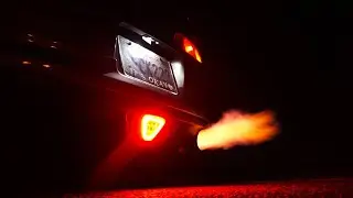 Finally Got The RSX to Spit Flames! (Ktuner 2 Step - Buddy Club Spec 2 + Skunk2 Alpha Header)