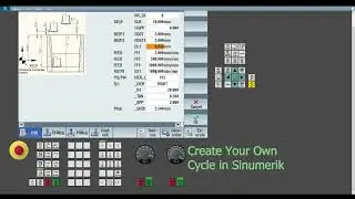 Your own cycle in Siemens Sinumerik. Programming CNC, Sinutrain