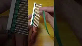 how to make paper quilling comb leaf #quilling #papercraft #leaf #botanical #diy #craft #paperart