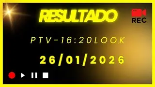 Resultado do jogo do bicho ao vivo -  PTV- 16:20H  26/01/2026
