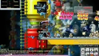 MapleStory Gameplay - Level 141 Hermit at Grim Phantom Watches (grims)