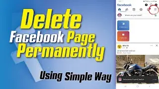 Delete Facebook page | Using Simple Method #msquaretech