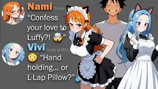 If Nami and Vivi Trapped in a Sussy Escape Room with Luffy?! | One Piece Discord Server