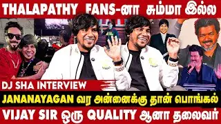 THALAPATHY - எனக்காக கொடுத்த பதில் மறக்கவே முடியாது | DJ SHA | TAKE 1