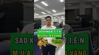 sao kh&ocirc;ng để tiề.n mua đất, mua v&agrave;ng? #in3mien #inuv