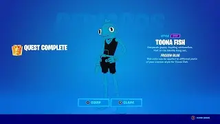 Fortnite - Toona Fish Color Bottles - Frozen Blue (Coral Castle)