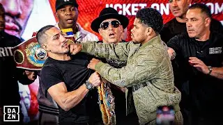 SHOCKING: Shakur Stevenson STARTS FIGHT With Teofimo Lopez After Conference