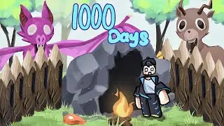 REAL!! Survival 1000 Hari di Goa Kelelawar yang Ternyata OP 🔥🦇🍖 | 99 Nights in the Forest Indonesia