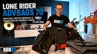 Lone Rider ADVBags 70 &ndash; Montage, erster Eindruck & warum wir sie gew&auml;hlt haben | Box87