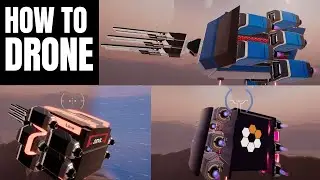 Flying in Robocraft 2. From the very basics to building a meta Drone!