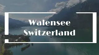 Walensee Switzerland | Drone Aerial | 4K |