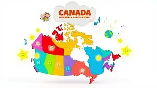 Canada Map Tap! | Provinces & Capitals of Canada Song for Kids