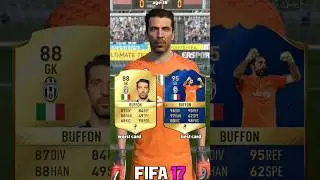 🇮🇹 GIANLUIGI BUFFON worst vs best card in EVERY FIFA! (10-23)⚽#shorts #fifa #eafc24 #fc24 #buffon