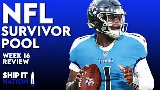 NFL Survivor Pool Week 16 Review | 2025 Strategy, Picks & Lessons Learned