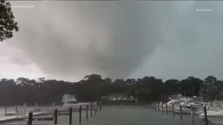 Virginia Beach begins cleanup after tornado tears through Great Neck