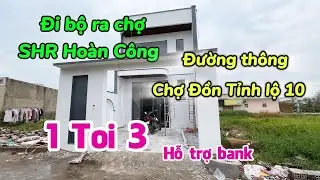 🏠Nh&agrave; SHR 5x20.5m Ho&agrave;n C&ocirc;ng - KDC Hiện Hữu Kế Chợ Đồn C&acirc;y Dương👉Mặt Tiền Ra tỉnh lộ 10 về B&igrave;nh T&acirc;n
