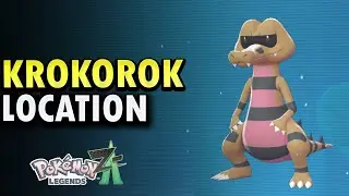 Krokorok Location - Pokedex No.123 Pokemon Legends Z-A