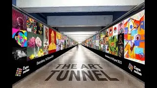 THE ART TUNNEL &ndash; World&rsquo;s Largest Public Art Show | 1,079 Artists in Barcelona